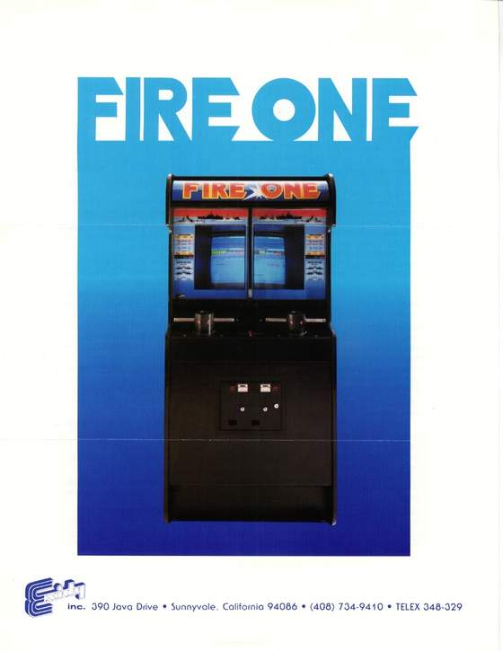 Fire One flyer: 1 Front